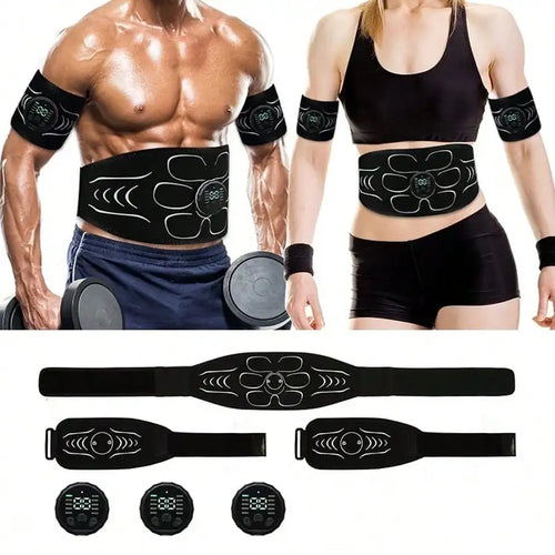 Aparat EMS Tonifiere Abdomen – Transformare în 15 minute/zi